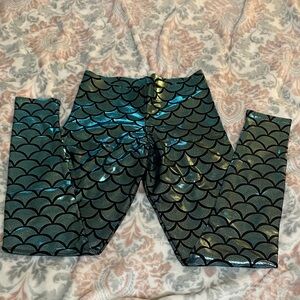 Mermaid Scale womens Leggings